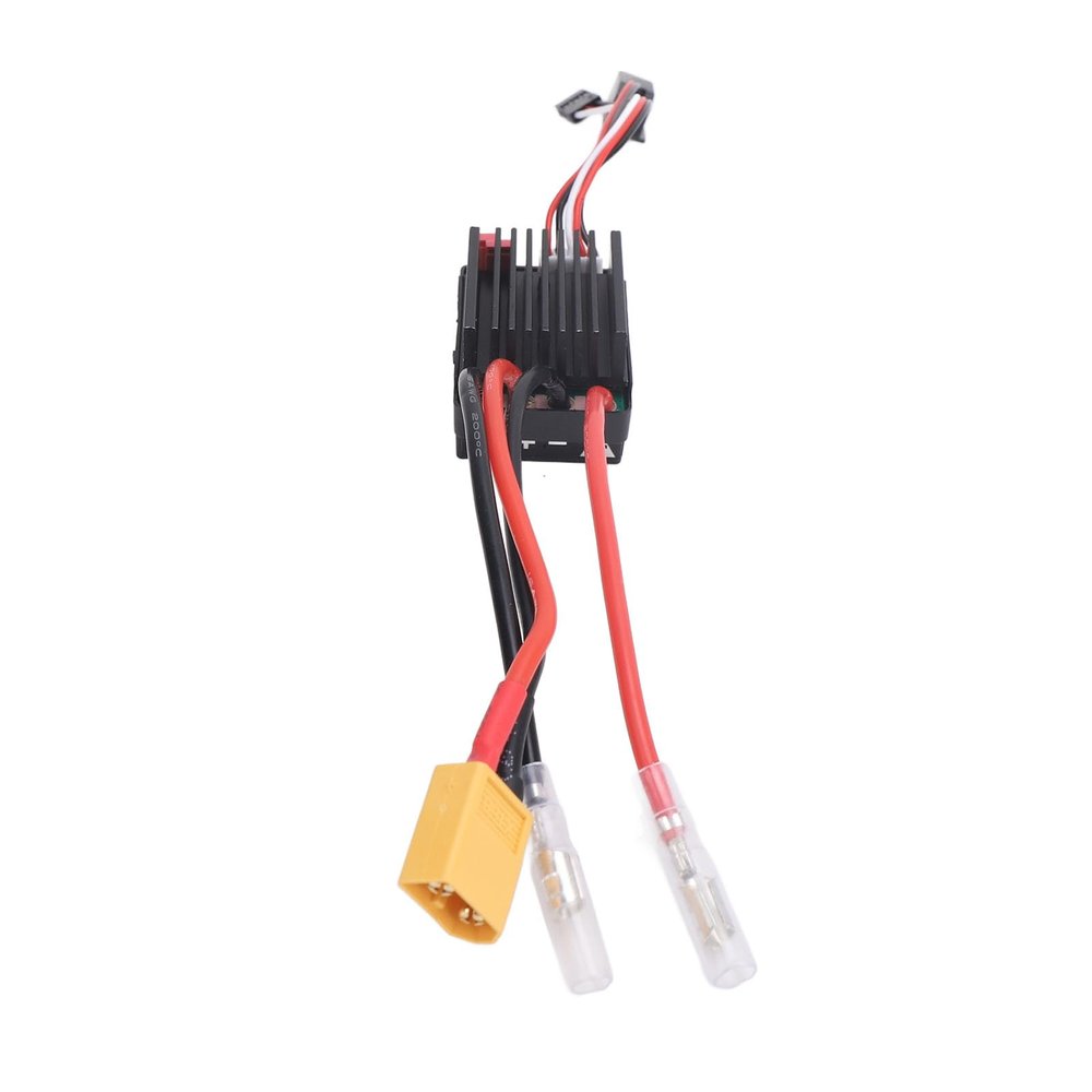 320A Brushed ESC Speed Controller, Speed Controller with Connector for 390, 540, 550 Brushed Motors