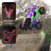 Hylukon Remote Control Car, 2.4GHz All-Terrain Remote Control Truck 1:14 Scale 4WD Off Road Truck with Headlight and Bodylight, 40KM/H High Speed Monster Truck, Gifts for Teens Adults view 4