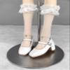 1/4 BJD Doll Shoes Carefully Crafted Fashionable Shoes Suitable for 18 inch BJD SD Doll Gifts for Doll Lovers (Brilliant White) view 1