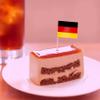 100 Pcs Germany Flag German Toothpick Flags, Cocktail Picks Mini Stick Cupcake Toppers Country Picks Party Decoration Celebration Cocktail Food Bar Cake Flags view 3