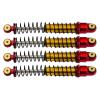 1/24 RC Crawler Car Metal Shock Absorber 51MM Oil Damper for Axial SCX24 AXI00001/2/4 AX24 or 1/18 TRx4m Upgrade Parts(4pcs Red) view 1