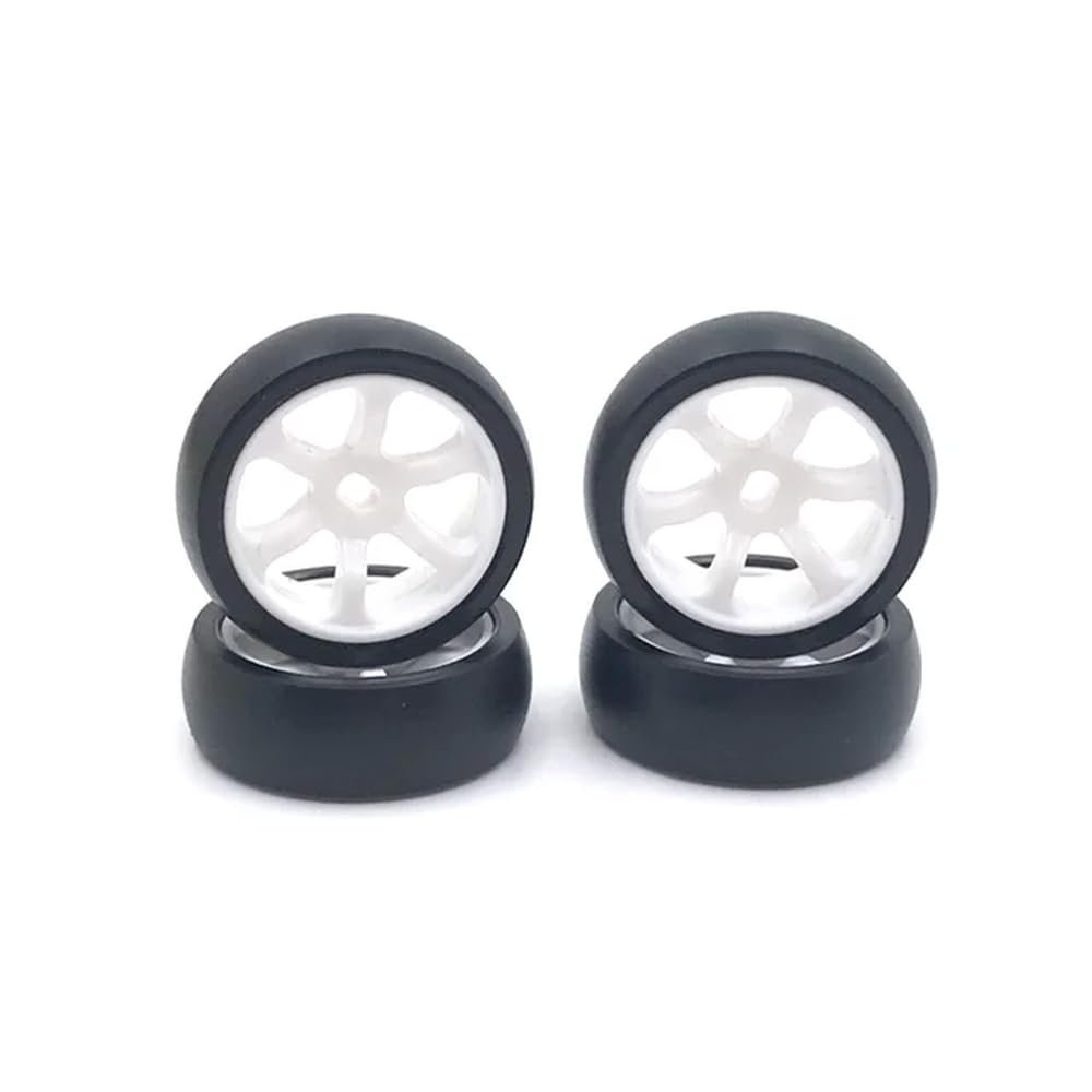 25mm Drift Tires Compatible with 1/28 Scale RC Cars Compatible with K969 K979 K989 K999 and -z -d -q Plastic Wheels Upgrade