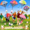 CPSYUB Easter Basket Stuffers Toys for Kids: Prefilled Easter Eggs Stuffers with Parachute Toys for Kids - Easter Egg Fillers Ideas Gifts Outdoor Games for 4 6 8 10 12 Year Old Boys Girls (6 Pack) view 3