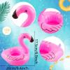 120 Pack Inflatable Flamingo Drink Holders Pink Flamingo Drink Floats Blow Up Flamingo Floating Drink Holder Cup Coasters for Summer Pool Swim Party view 2