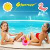120 Pack Inflatable Flamingo Drink Holders Pink Flamingo Drink Floats Blow Up Flamingo Floating Drink Holder Cup Coasters for Summer Pool Swim Party view 3
