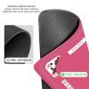 2F22E Mahjong Table Mat for American Mahjong, Neoprene Non-Slip Noise Reduction Mat with Printed Rules, 32.4 x 32.4 Inch Pink Table Cover for Poker, Cards & Board Games view 4