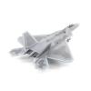 LIUSANGLIU Scale Aircraft 1/72 for F-22 US Air Force Aircraft F22 Raptor Alloy Fighter Model Military Plane Model Decoration Office Suitable for Display view 4