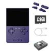 Bigarbee Trimui Brick 128GB Retro Game Console, 3.2-Inch IPS Screen, Portable Handheld Gaming Player, Purple view 1