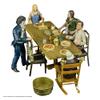 Trick Or Treat Studios The Texas Chainisaw Massacre (1974) Dinner Scene 5 Inch Figure Playset view 2