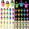 CroBlissful 30 Sets Mini Jesus Figurines Bulk Glow in The Dark with Let Your Light Shine Cards Jesus Figures Toys for Christian Sunday School Religious Gifts Easter Egg Stuffers(Open Your Arms) view 1