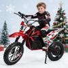 Awjaisca Electric Dirt Bike for Kids - Mini Motocross Off Road Motorcycle, 36V 500W Pocket Motorbike, High Speed 25KM/H, 10-Inch Wheels-Kids Electric Dirt Bike view 1