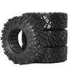 4pcs 98mm Soft Rubber Tire Wheels 1/10 Scale RC Crawler Cars Compatible with Pro view 4