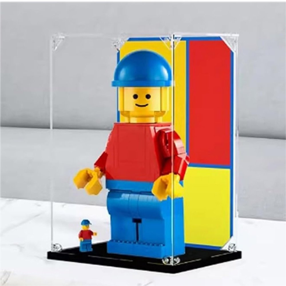 Dustproof Acrylic Display Box Compatible with Lego40649 Model Display Case, Dustproof Box, Storage Box, Display Box (Only Display Box)