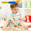 Fahacop 4 Pieces Wooden Toy Cars Mini Push Wood Truck Car Natural Wood Toys for Baby Toddler Birthday Party Gifts Nursery Decoration, 4 Styles view 3