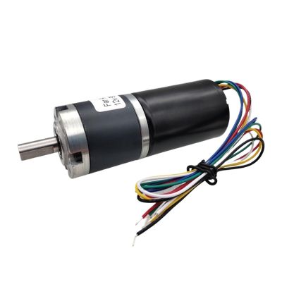 12V 24V DC Brushless Planetary Gear Motor 11 To 1540 RPM Adjustable Speed Reversible With Brake And Current Overload Protection(12v 160rpm 7.7kg.cm)
