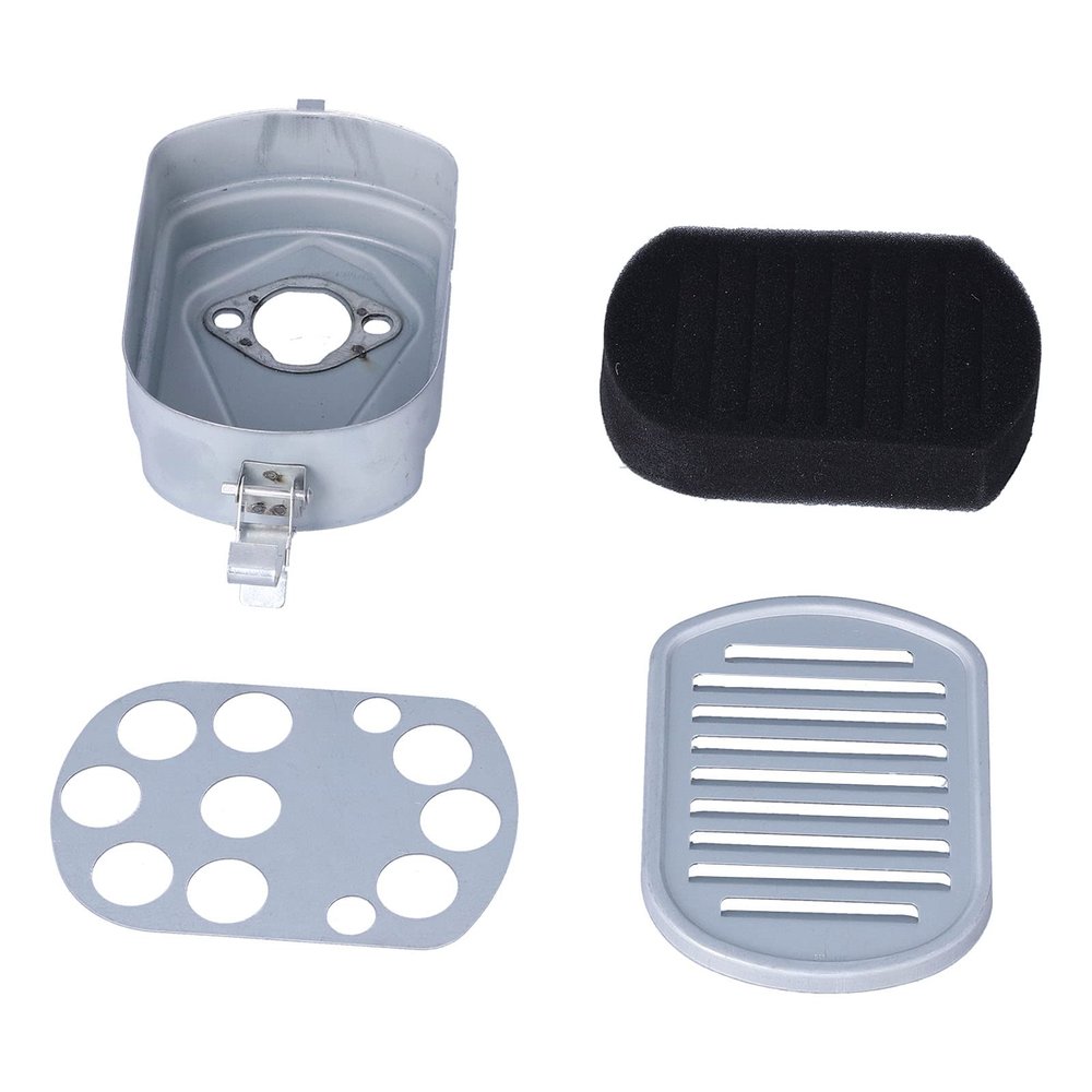 Oval Air Cleaner Assembly Filter Replacement for EY15 EY20 167 Gasoline Generator Engine with Aluminum Shell and Large Filtering Area