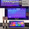 JTYMZYY All in One Karaoke Machine, Karaoke Machines with Lyrics Display Screen, Touch Screen Phone Remote & App Control Karaoke Machine with Wireless Mic, KTV Singing Karaoke Player,3TB view 4