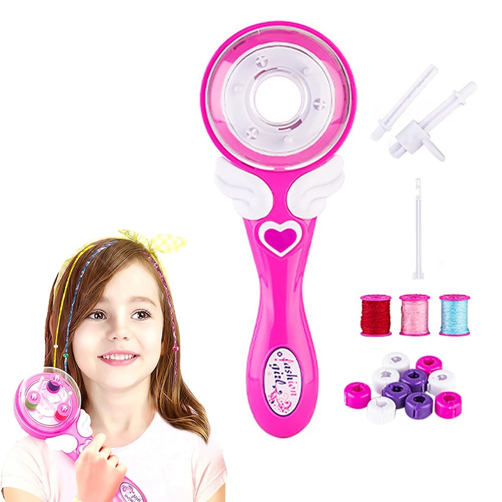 Automatic Hair Braider for Kids, Electric Hair Braiding Machine, DIY Hair Decorations Styling Tools Kit,Braid Hair Braiding Tool for Little Girls (Small box)