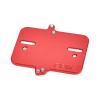 Aluminum 7075 Alloy Electronic Mount Plate for Traxxas 1:16 Mini Maxx 4WD 107154-1 / Mini XRT VXL-3S 108076-1 Monster Truck Upgrades - Red view 1