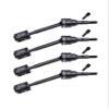 4140 Carbon Steel Front and Rear Cvd Driveshafts with Drive Cups for Traxxas 1/16 Mini Maxx 4WD RTR Brushless Monster Truck 107154-1 Upgrades view 1