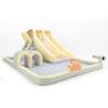 PLAYSMOL Splash Water Bounce House with Dual Slides, Inflatable Water Slide Park with Tunnels, Climbing Wall, Basketball Hoop, Ring Toss, & Sprayer, Ages 3-8 view 1