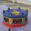 Giant Inflatable Human Whack A Mole Inflatable Interactive Game with Air Blower for Outdoor Events (Blue, 14ft D x 5.3ft H) view 3