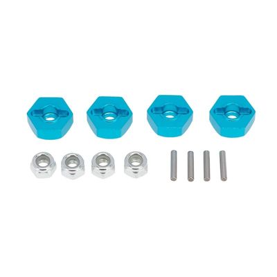 4Pcs Metal 12MM Wheel Hex Adapter for Tamiya TT01 TT-01 TT02 XV01 TB-04 WT-01N 1/10 RC Car Upgrade Parts