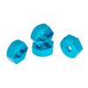 4Pcs Metal 12MM Wheel Hex Adapter for Tamiya TT01 TT-01 TT02 XV01 TB-04 WT-01N 1/10 RC Car Upgrade Parts view 3