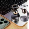Gravity-Defying Kinetic Desk Toy | Perpetual Motion Gyroscope Gadget | Hypnoball Spinning Desk Ornament for Stress Relief | Stylish Desk Decor for Men and Office (Silver) view 4