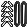 CIYODO 20pcs Plastic Oval Insert for Piggy Banks Money Box Replacement Parts for Vending Machines and Versatile Fit view 1