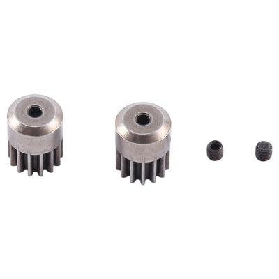 2Pcs Motor Gear Pinion Gear 16392 for MJX 16207 16208 16209 16210 H16 H16H H16E H16P 1/16 RC Car Spare Parts