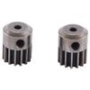 2Pcs Motor Gear Pinion Gear 16392 for MJX 16207 16208 16209 16210 H16 H16H H16E H16P 1/16 RC Car Spare Parts view 4