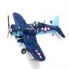 F4 U-1 A Corsair Fighter Plane Big Hog VF-17 Jolly Rogers Captain Tommy Blackburn US Navy (1943) 1/72 Diecast Model Airplane by Legion LEG-14619LA view 1
