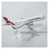 Scale Aircraft 16cm 1/400 for Air Arabia Airbus 320 Airplane Model Diecast Metal Plane Model Passenger Aircraft Model Suitable for Display view 2