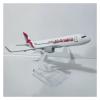 Scale Aircraft 16cm 1/400 for Air Arabia Airbus 320 Airplane Model Diecast Metal Plane Model Passenger Aircraft Model Suitable for Display view 3