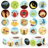 1000Pcs Passover Stickers Roll Ten Plagues of Egypt Pesach Matzo Seder Plate Self Adhesive Label Decorations for Jewish Festival Chag Sameach Holiday DIY Art Crafts Decor Party Favors Gift, 20 Designs view 1