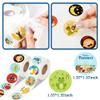 1000Pcs Passover Stickers Roll Ten Plagues of Egypt Pesach Matzo Seder Plate Self Adhesive Label Decorations for Jewish Festival Chag Sameach Holiday DIY Art Crafts Decor Party Favors Gift, 20 Designs view 2