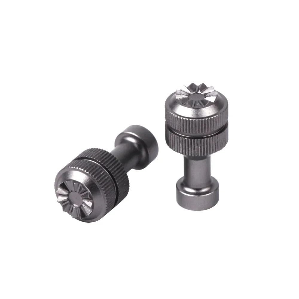 ABZEKH Drone Accessories for DJI MINI SE Alloy Control Sticks for Thumb Rocker for Joysticks Lever for DJI Mavic Mini/Mavic 2/Mavic Air 1 Remote Accessories(Titanium 1 Pair)