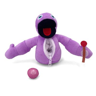 Adenzai Yeeps Plush - 8" Plush Toys, Stuffed Animals, Dolls in Purple Perfect for Kids and Adults, Ideal for Birthdays, Christmas Cute Halloween Plush Toy (Style # 3)