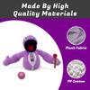 Adenzai Yeeps Plush - 8" Plush Toys, Stuffed Animals, Dolls in Purple Perfect for Kids and Adults, Ideal for Birthdays, Christmas Cute Halloween Plush Toy (Style # 3) view 3