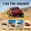 BEEZRC 1/24 FSC Chaser RC Truck 4WD Short Course Truck RTR Fast Off-Road Remote Control Truck Hobby RC Car High Speed Remote Control Car for Adults for Beginner Gift (Purple) view 3