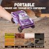 BEEZRC 1/24 FSC Chaser RC Truck 4WD Short Course Truck RTR Fast Off-Road Remote Control Truck Hobby RC Car High Speed Remote Control Car for Adults for Beginner Gift (Purple) view 4