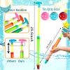 15pcs Water Shooter Blaster Squirt Guns Toys,Shoot Up to 35 Feet,16.5inch Water Spray Gun for Kids,Adults Summer Water Fighting,Swimming Pool,Beach Games,Colorful,Two Spray Holes view 2