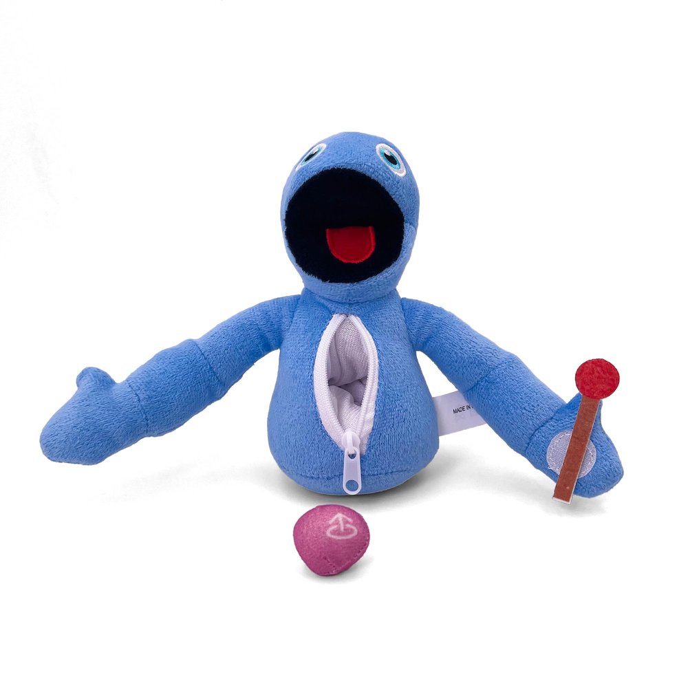 Adenzai Yeeps Plush - 9.4" Plush Toys, Stuffed Animals, Dolls in Purple, Beige, and Blue, Perfect for Kids and Adults, Ideal for Birthdays, Christmas-Cute Halloween Plush Toy (Style # 1)