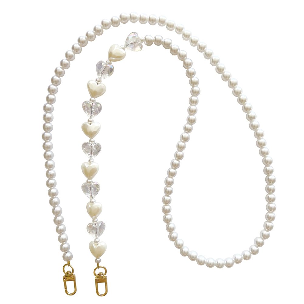 Suncrest Heart Pearl Shoulder Strap iSB-STP01