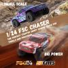 BEEZRC 1/24 FSC Chaser RC Truck 4WD Short Course Truck RTR Fast Off-Road Remote Control Truck Hobby RC Car High Speed Remote Control Car for Adults for Beginner Gift (Red) view 2
