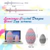 19''Large 3D Printed Glow in The Dark Dragon Egg with Articulated Dragon Inside, Surprise Giant Dragons Egg Toy for Christmas Stocking Stuffers, for 5-7 4-6 8-12 Year Old Boys Kid Teen Girls view 2