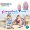 19''Large 3D Printed Glow in The Dark Dragon Egg with Articulated Dragon Inside, Surprise Giant Dragons Egg Toy for Christmas Stocking Stuffers, for 5-7 4-6 8-12 Year Old Boys Kid Teen Girls view 3