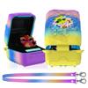 SKRVGOJFG Silicone Case for Bitzee Magicals Interactive Toy, Anti-Scratch, Washable, Shockproof Silicone Protective Cover for Bitzee Magicals Interactive Toy Accessories with Lanyard - Colorful view 1
