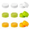 12pcs Narrow Baby Bottle Caps for Dr Brown, BPA-Free Travel Bottle Caps Leakproof Baby Bottle Storage Lids with Sealing Gasket Replacement Parts for Medela Ameda (Mix-Color) view 1